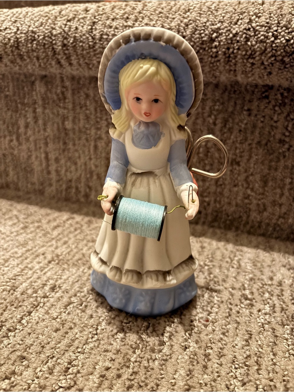 Price Products porcelain seamstress girl figurine Vintage